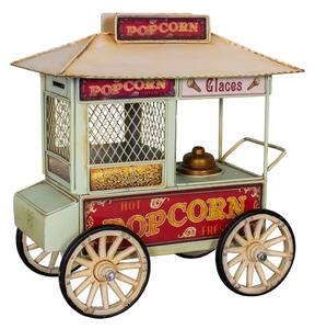 Metalni mali ukras Popcorn Cart - Antic Line