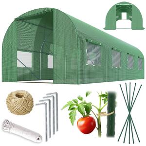 Vrtni tunel 2,5 x 4 m (10 m2) Plonos, zelena