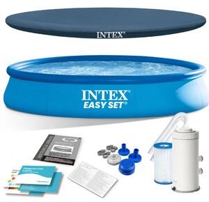 Vrtni ekspanzijski bazen 457 x 84 cm 4-u-1 INTEX 28158