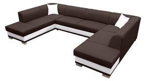 Zondo Kutna garnitura U Darcia (smeđa+bijela) (D) . 601367