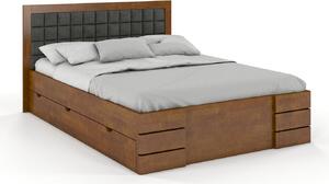 Zondo Bračni krevet 160 cm Storhamar High Drawers (bukva). 800374