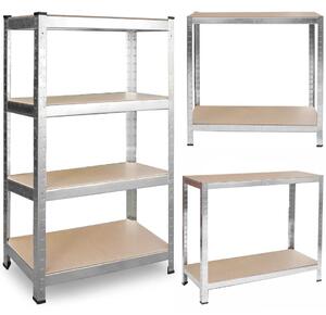 Metalni skladišni regal 150 x 75 x 30 Plonos 470000