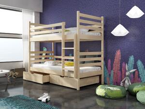 Zondo Dječji krevet 90 x 190 cm Nubia (s podnicom i prostorom za odlaganje) (borovina). 1013441