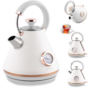 Kuhalo za vodu s termometrom Berdsen BD-701, 1,7 l, bijelo