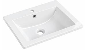 Mexen Lora umivaonik ugrađen u radnu ploču 53 x 46 cm, bijela - 25365300