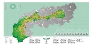 Karta grebalica, Alpe