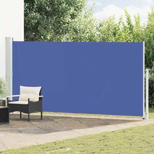 Uvlačiva bočna tenda za terasu 180 x 500 cm plava - Plava / 180 x 500 cm