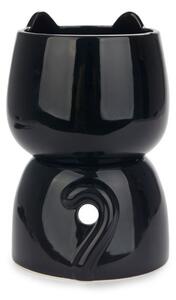 Fondue set, crna mačka