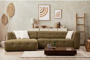 Woody Fashion Kutna garnitura Cady 3 Seater lijevi - Khaki