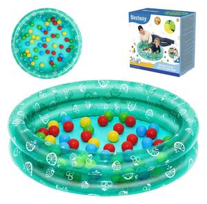 Napuhni bazen za djecu s lopticama 91x20cm Bestway 51141