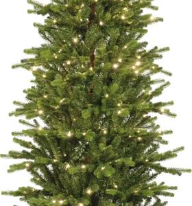 Umjetno božićno drvce Greenland slim 210 cm LED - zelena - 201 - 230 cm - visina 210 cm - Sa lampicama