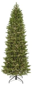 Mjetno božićno drvce s lampicama slim Arosa 210 cm – 100% PE, 2050 LED - zelena - 201 - 230 cm - visina 210 cm - Sa lampicama