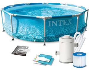 Bazen s okvirom Intex 28208, 305 × 76 cm, set 10 u 1