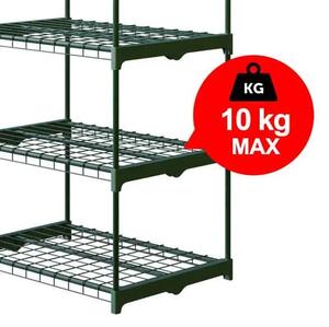 Polica za staklenik 69 x 49 x 125 cm Plonos 4921
