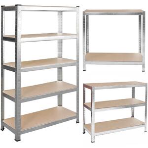 Metalna polica za odlaganje 150 x 75 x 30 cm Humberg 4840