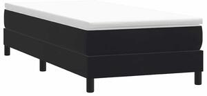 Box Spring krevet bez madraca crni 100x210 cm samt - Crna / 100 x 210 cm