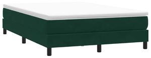 Box Spring krevet bez madraca tamnozeleni 160x210 cm samt - Zelena / 160 x 210 cm