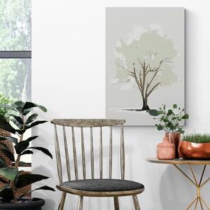 Slika stablo s daškom minimalizma