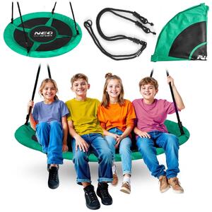 Dječja ljuljačka Neo-Sport Swingo ptičje gnijezdo, Ø 120 cm, crvena