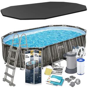 Bazen s okvirom 610 x 366 x 122 cm 12-u-1 Bestway 5611R