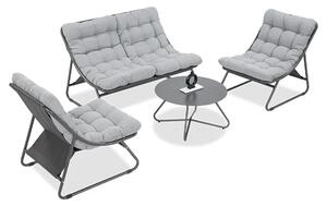 Vrtna garnitura Vista caffe light grey