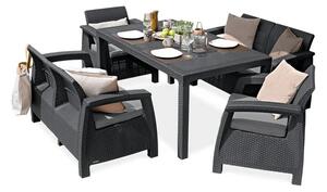 Vrtna garnitura Korfu Fiesta II graphite