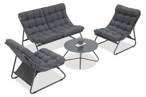 Vrtna garnitura Vista caffe dark grey