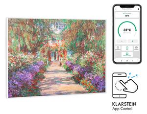 Klarstein Wonderwall Air Art Smart, infracrveni grijač, 80 x 60 cm, 500 W, vrtna staza