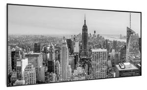 Klarstein Wonderwall Air Art Smart, infracrveni grijač, New York City, 120 × 60 cm, 700 W