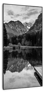 Klarstein Wonderwall Air Art Smart, infracrveni grijač, more crno -bijelo, 60 x 120 cm, 700 W