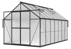 Staklenik polikarbonatni 244x429cm crni - Cultivo