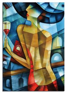 Zidni ukras Donna al bar