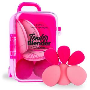 MUA set spužvica u kutiji - Tender Blender, 6kom (roza)