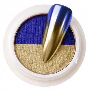 Chrome Mirror Powder - ChroMirror gold/blue