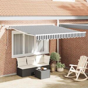 Tenda na automatsko uvlačenje LED antracit i bijela 300x250 cm - Antracitno siva / 300 x 250 cm