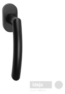 Poluoliva Kubo inox crna <span>(kvaka za prozor)</span>