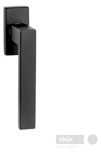 Poluoliva Quadro Eco inox crna (kvaka za prozor)
