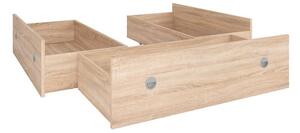 Zondo.hr Ladice ispod kreveta Nepo Plus 140 cm (hrast sonoma) (3 kom.). 1098324
