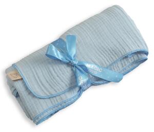 Magic Baby 4-slojni muslin prekrivač 100x150 cm - 100% pamuk