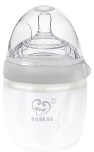 HAAKAA bočica od medicinskog silikona 3. gen 160 ml gray
