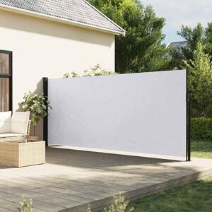 Uvlačiva bočna tenda bijela 160 x 600 cm - Bijela / 160 x 600 cm