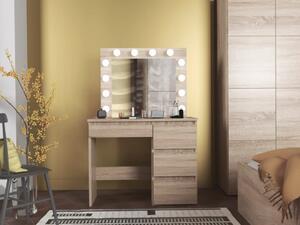 Toaletni stol - Hollywood Vanity Natur