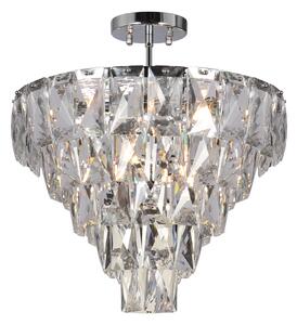 CHELSEA CHROME stropna svjetiljka 6xE14