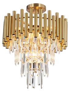 MADISON GOLD stropna svjetiljka 9xE14