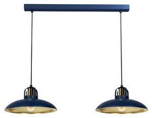 FELIX NAVY BLUE/GOLD viseća lampa 2xE27