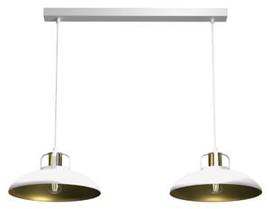 FELIX WHITE/GOLD viseća lampa 2xE27