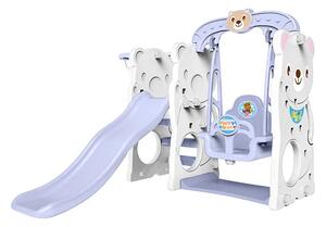 Ljuljačka s toboganom - 3u1 Skyblue