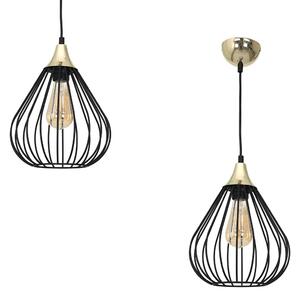 KANE BLACK viseća lampa 1xE27