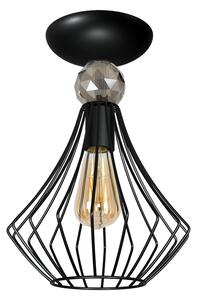 JEWEL BLACK stropna svjetiljka 1xE27