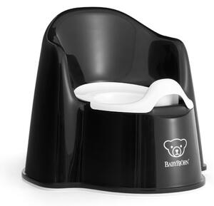 BABYBJORN kahlica Potty Chair Black/White